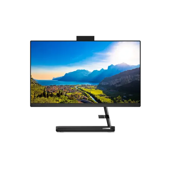 COMPUTER ALL-IN-ONE LENOVO IDEACENTRE 3 22ITL6, 21,5", INTEL PENTIUM GOLD 7505, 4GB/256GB, FARA SO, NEGRU