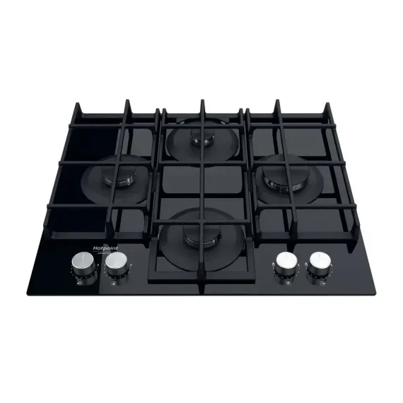 ГАЗОВАЯ ВАРОЧНАЯ ПАНЕЛЬ HOTPOINT-ARISTON HAGS 61F/BK, ЧЁРНЫЙ