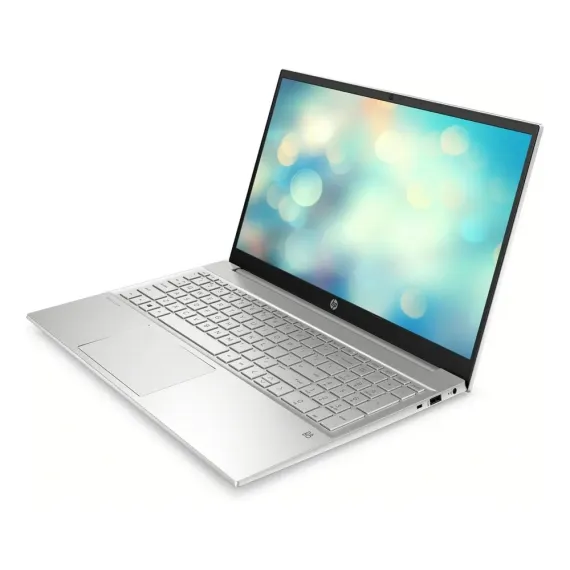 LAPTOP 15,6" HP PAVILION 15-EH1023UR, NATURAL SILVER, AMD RYZEN 5 5500U, 8GB/512GB, FREEDOS