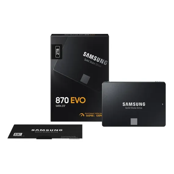 НАКОПИТЕЛЬ SSD SAMSUNG MZ-77E2T0B/EU, 2000ГБ, MZ-77E2T0B/EU
