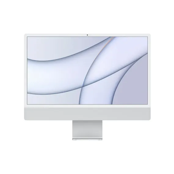 МОНОБЛОК APPLE IMAC A2438, 24", M1 WITH 8-CORE CPU AND 8-CORE GPU, 8ГБ/256ГБ, MACOS BIG SUR, СЕРЕБРИСТЫЙ