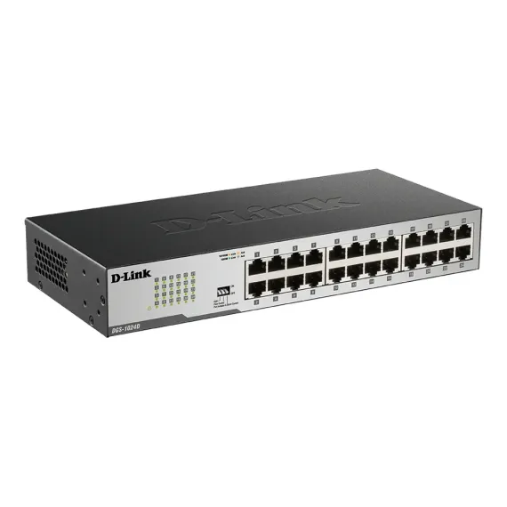 СЕТЕВОЙ КОММУТАТОР D-LINK DGS-1024D, 24X 10/100/1000 МБИТ/С