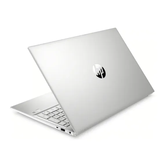 НОУТБУК 15,6 HP PAVILION 15-EH1038UR, NATURAL SILVER, AMD RYZEN 7 5700U, 16ГБ/512ГБ, FREEDOS
