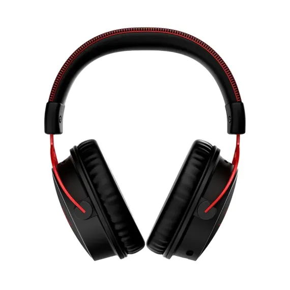 CASTI GAMING HYPERX CLOUD ALPHA WIRELESS, FARA FIR, NEGRU/ROSU