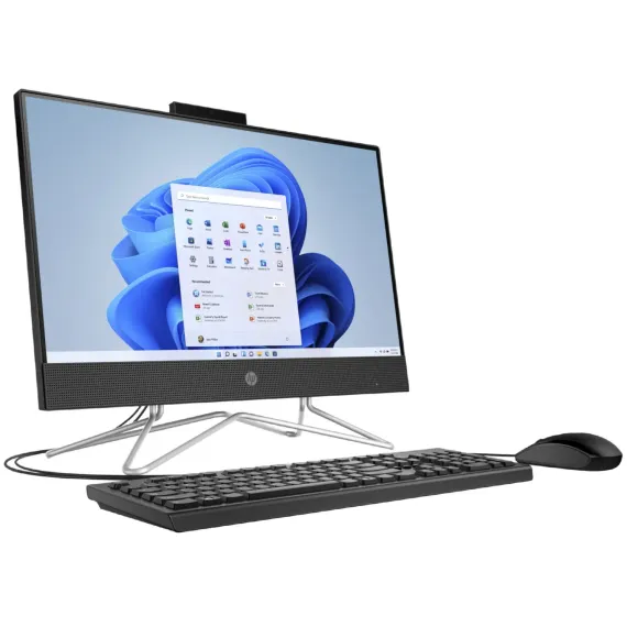 МОНОБЛОК HP 24-DF1071UR, 23,8", INTEL CORE I5-1135G7, 8ГБ/512ГБ, FREEDOS, ЧЁРНЫЙ