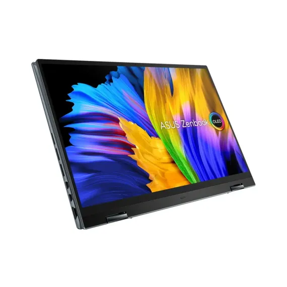 НОУТБУК 14" ASUS ZENBOOK 14 FLIP OLED UP5401EA, PINE GREY, INTEL CORE I5-1135G7, 8ГБ/256ГБ, БЕЗ ОС