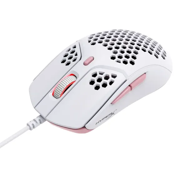GAMING MOUSE HYPERX PULSEFIRE HASTE, ALB/ROZ