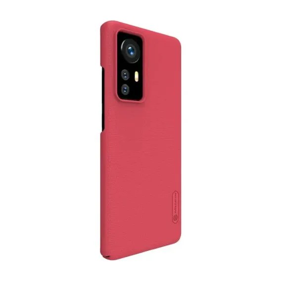 HUSA NILLKIN XIAOMI 12/12X - FROSTED, BRIGHT RED