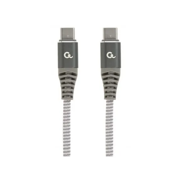 CABLU INCARCARE SI SINCRONIZARE CABLEXPERT CC-USB2B-CMCM100-1.5M, USB TYPE-C/USB TYPE-C, 1,5M, ALB