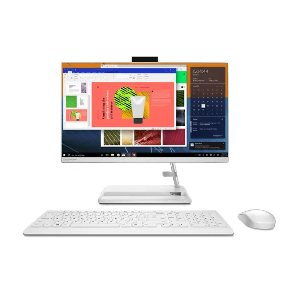 COMPUTER ALL-IN-ONE LENOVO IDEACENTRE 3 22ITL6, 21,5", INTEL CORE I3-1115G4, 8GB/256GB, FARA SO, ALB