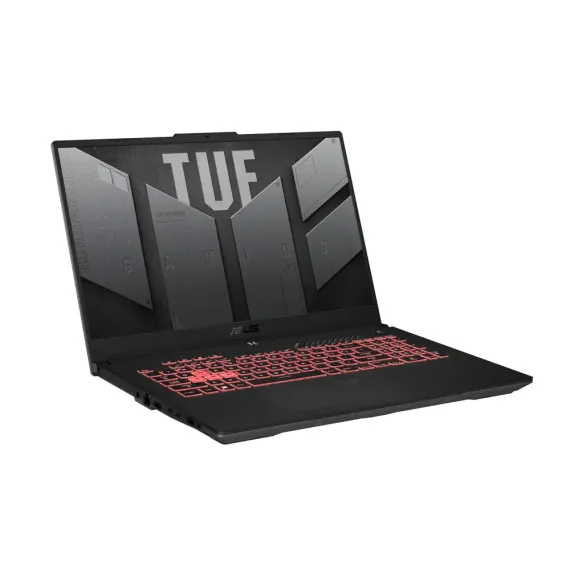 LAPTOP GAMING 17,3" ASUS TUF GAMING A17 FA707RM, JAEGER GRAY, AMD RYZEN 7 6800H, 16GB/512GB, FARA SO