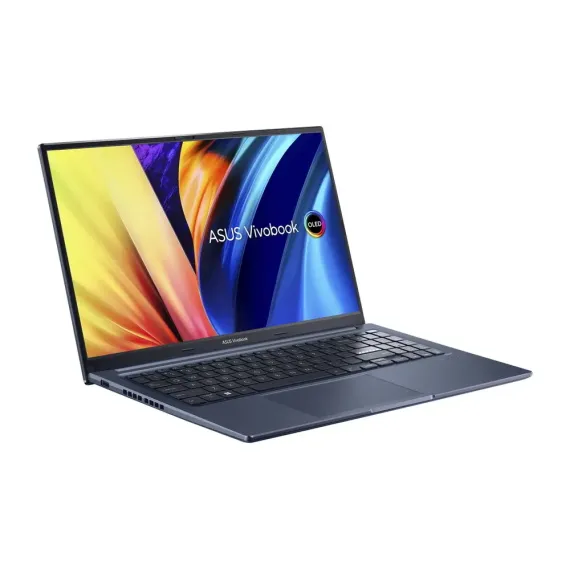 НОУТБУК 15,6" ASUS VIVOBOOK 15X OLED X1503ZA, QUIET BLUE, INTEL CORE I7-12700H, 12GB/512ГБ, БЕЗ ОС
