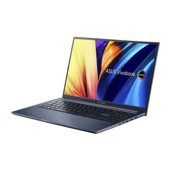 НОУТБУК 15,6" ASUS VIVOBOOK 15X OLED X1503ZA, QUIET BLUE, INTEL CORE I7-12700H, 12GB/512ГБ, БЕЗ ОС