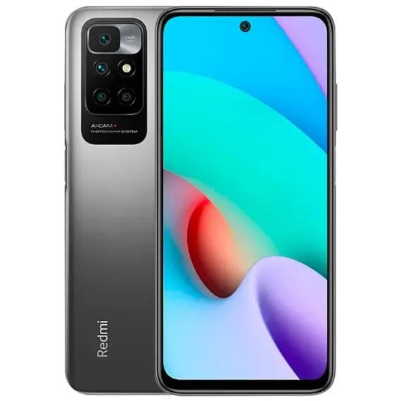 СМАРТФОН XIAOMI REDMI 10, 2022, 64ГБ/4ГБ, СЕРЫЙ