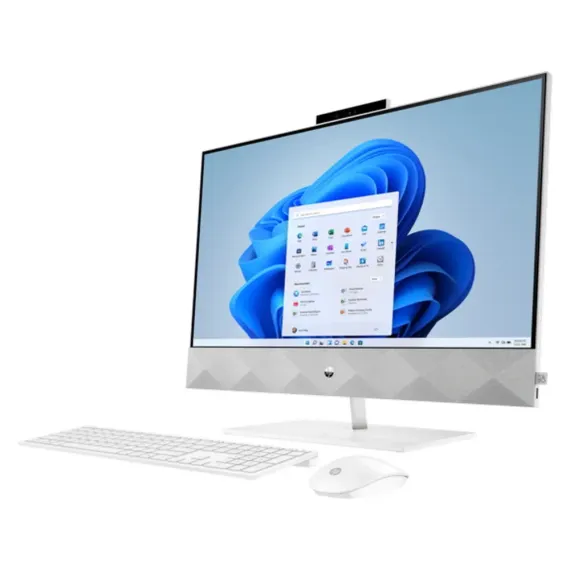 МОНОБЛОК HP PAVILION 27, 27", INTEL CORE I5-11500T, 8ГБ/512ГБ, WINDOWS 11 HOME, БЕЛЫЙ