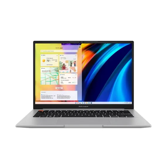 LAPTOP 15,6" ASUS VIVOBOOK S 15 OLED M3502QA, NEUTRAL GREY, AMD RYZEN 5 5600H, 8GB/512GB, FARA SO