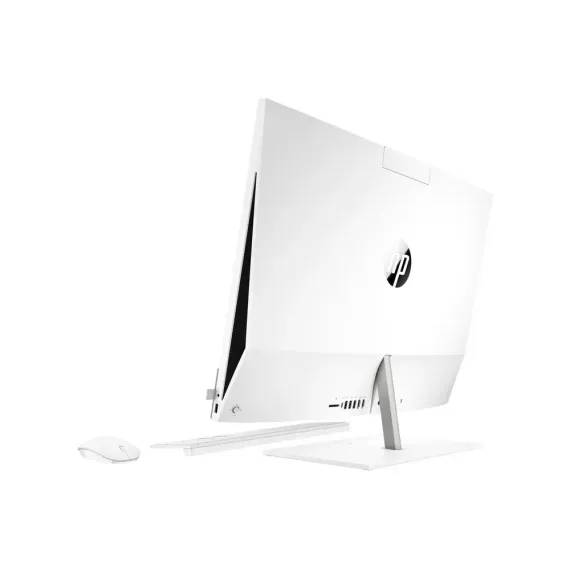 МОНОБЛОК HP PAVILION 27-CA0015UR, 27", AMD RYZEN 7 5700U, 16ГБ/512ГБ, FREEDOS, БЕЛЫЙ