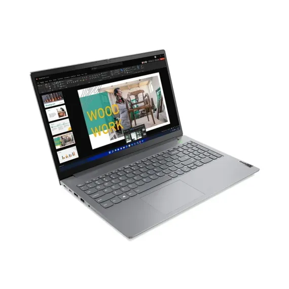 LAPTOP BUSINESS 15,6" LENOVO THINKBOOK 15 G4 IAP, MINERAL GREY, INTEL CORE I7-1255U, 16GB/512GB, FARA SO