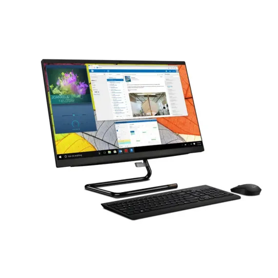COMPUTER ALL-IN-ONE LENOVO IDEACENTRE AIO 3 24ALC6, 23,8", AMD RYZEN 5 5500U, 16GB/512GB, FARA SO, NEGRU