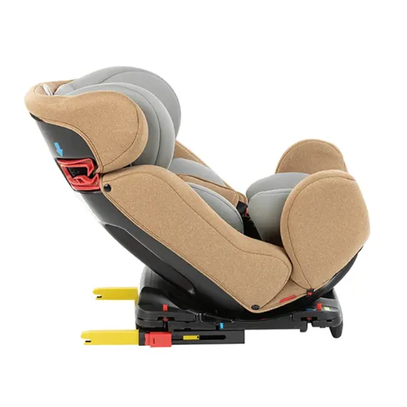 ДЕТСКОЕ АВТОКРЕСЛО KIKKA BOO 4 SAFE ISOFIX, ГРУППА 0+/1/2/3 (0-36 КГ), БЕЖЕВЫЙ