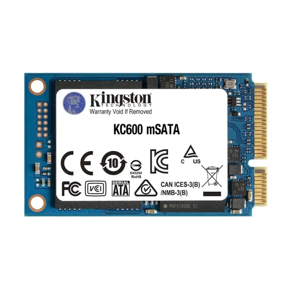 НАКОПИТЕЛЬ SSD KINGSTON KC600, 256ГБ, SKC600MS/256G
