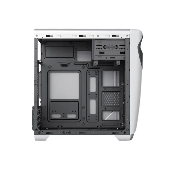 CARCASA PC GAMEMAX CUTE OWL, MINI-TOWER, ATX, NEGRU/ALB