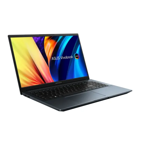 LAPTOP 15,6" ASUS VIVOBOOK PRO 15 OLED M6500QC, QUIET BLUE, AMD RYZEN 7 5800H, 16GB/512GB, FARA SO