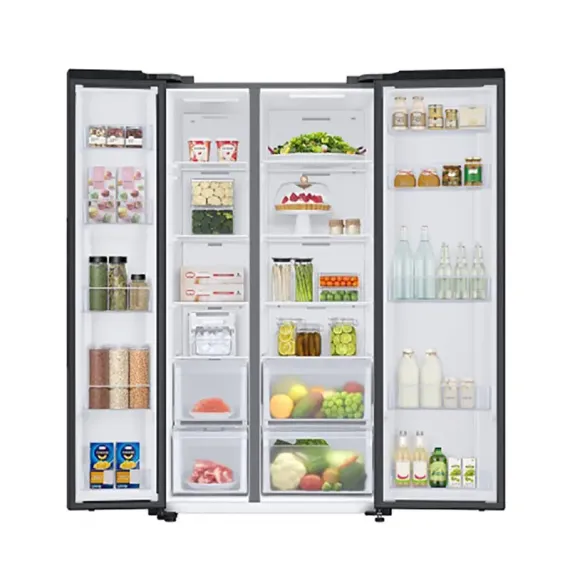 FRIGIDER SAMSUNG RS66A8100B1/UA, TWIN COOLING PLUSЩ, NEGRU