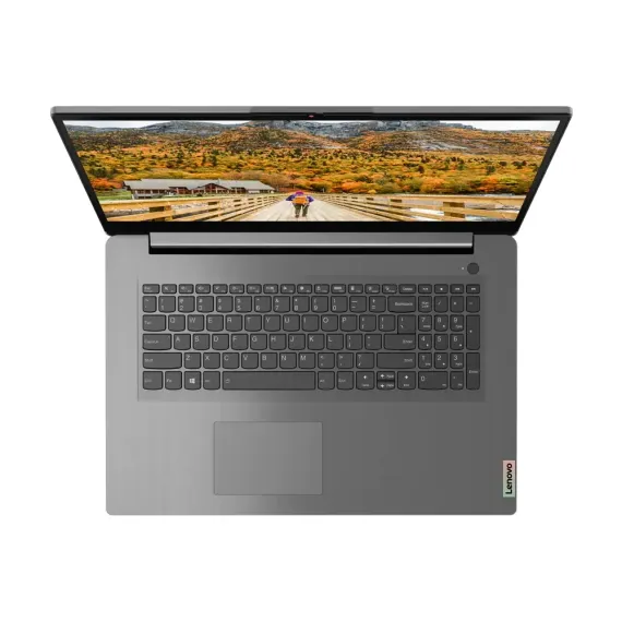 НОУТБУК 17,3" LENOVO IDEAPAD 3 17ALC6, ARCTIC GREY, AMD RYZEN 7 5700U, 12ГБ/512ГБ, БЕЗ ОС