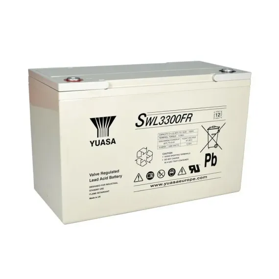 АККУМУЛЯТОР ДЛЯ РЕЗЕРВНОГО ПИТАНИЯ YUASA SWL3300/FR, 12В, 110,2А*Ч
