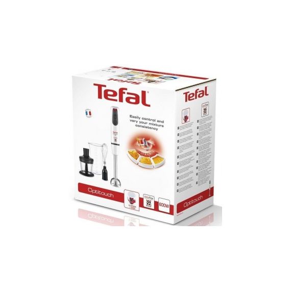 БЛЕНДЕР OPTITOUCH 600 ВТ, ПОГР. МЕТАЛ., TEFAL HB8331