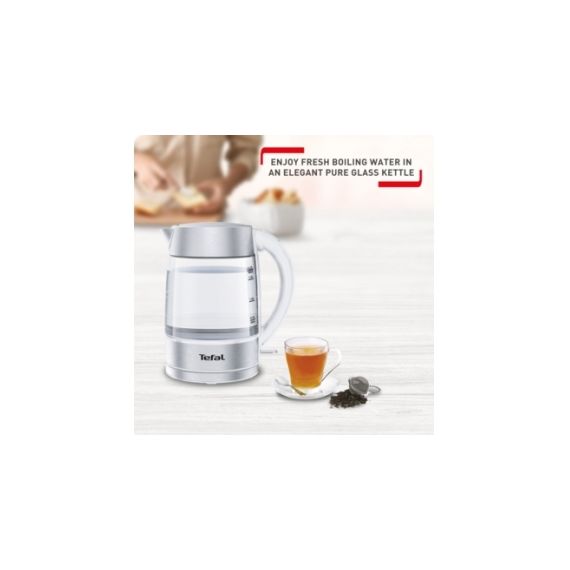 ЧАЙНИК GLASS 1,7 Л, 2400 W TEFAL KI772138