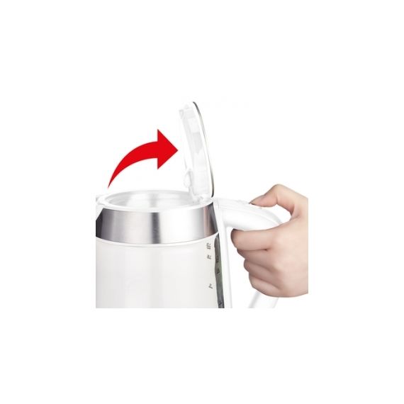 ЧАЙНИК GLASS KETTLE 1,7 Л, 2400 W TEFAL KI730132