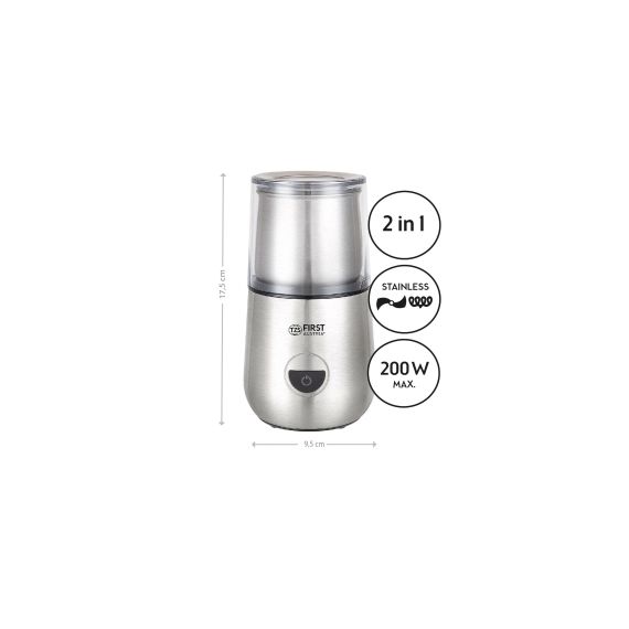 КОФЕМОЛКА- КАПУЧИНАТОР FIRST FA-5486-1 200W