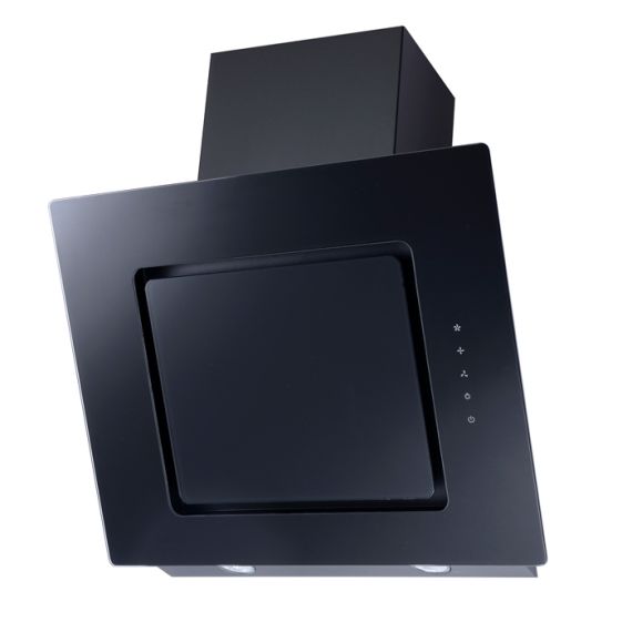 КУХОННАЯ ВЫТЯЖКА WOLSER WL 601 AL BLACK (AH 60 EC L8B GLASS)