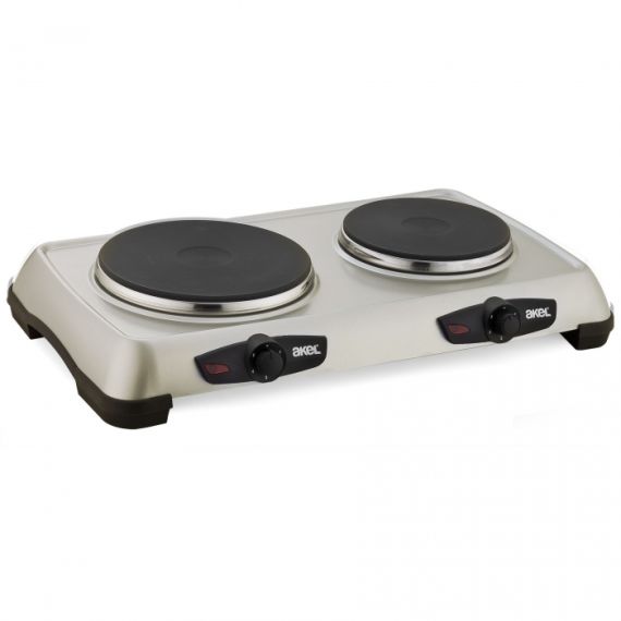 ЭЛЕКТРОПЛИТА AKEL AP 526 GREY 1000W/1500W