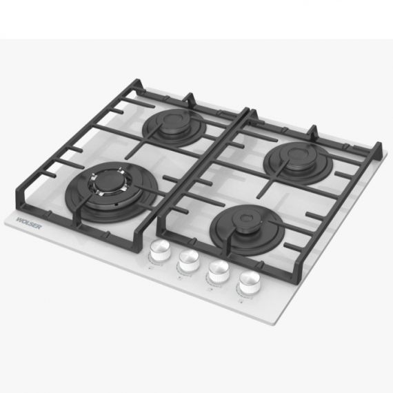 ВАРОЧНАЯ ГАЗОВАЯ ПОВЕРХНОСТЬ WOLSER  WL-BRD6400 GBN WHITE  FFD