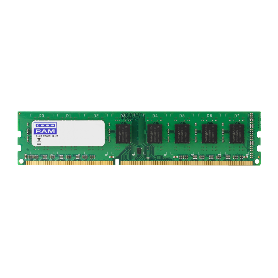 4GB DDR3-1333  GOODRAM, PC10600, CL9 SR  GR1333D364L9S/4G
