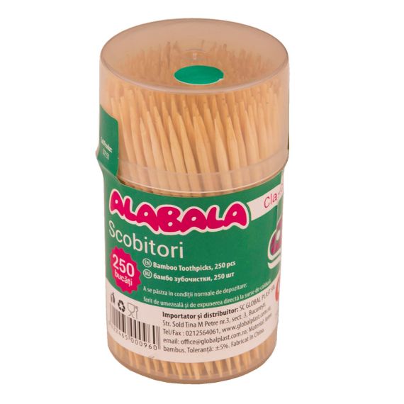 SCOBITORI "GP" 250BUC TUB PLASTIC (SCP250)