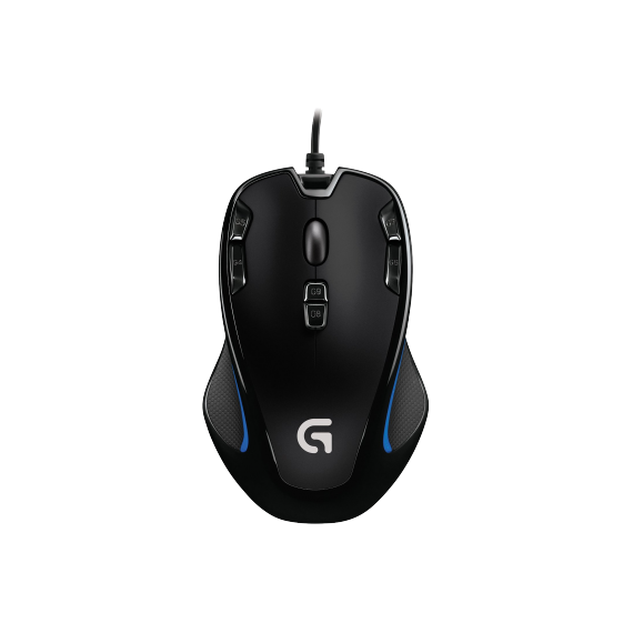 LOGITECH GAMING MOUSE G300S , 2500DPI, 9 PROGRAMMABLE CONTROLS, ADJUSTABLE 7-COLOR ZONE, USB