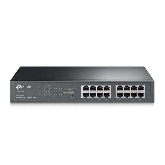 16-PORT GIGABIT DESKTOP/RACKMOUNT POE+ EASY SMART SWITCH TL-SG1016PE
