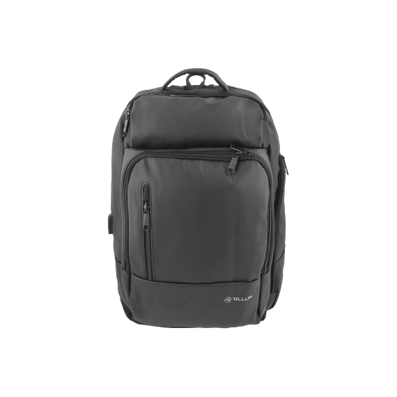 RUCSAC-LAPTOP, BUSINESS XL, USB CHARGING PORT 17.3", WATER RESISTANT, TELLUR BLACK  TLL611252