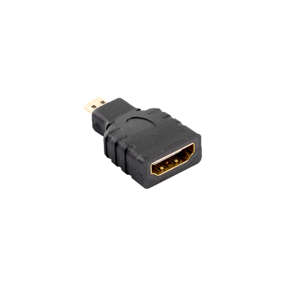 ADAPTER HDMI F TO MICRO HDMI M  LANBERG AD-0015-BK