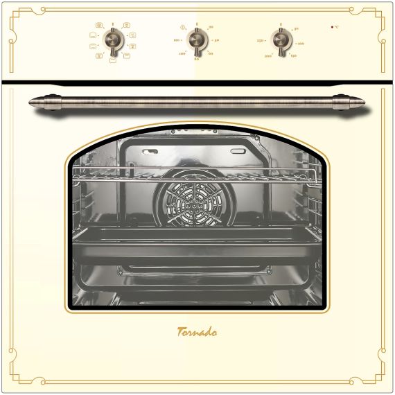 ВСТРАИВАЕМЫЙ ДУХОВОЙ ШКАФ TORNADO RUGL 7009 IV, IVORY