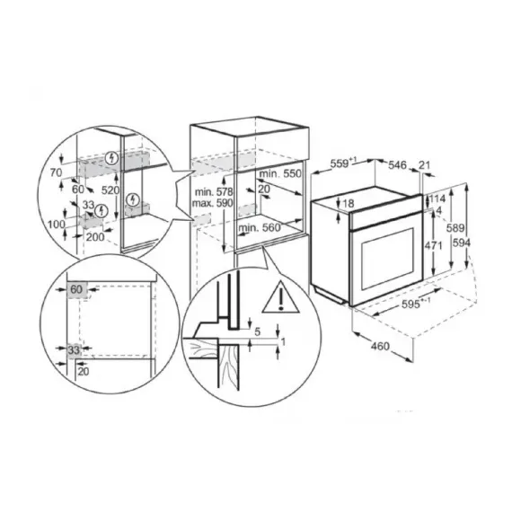 CUPTOR  ELECTRIC  AEG BCE558370M