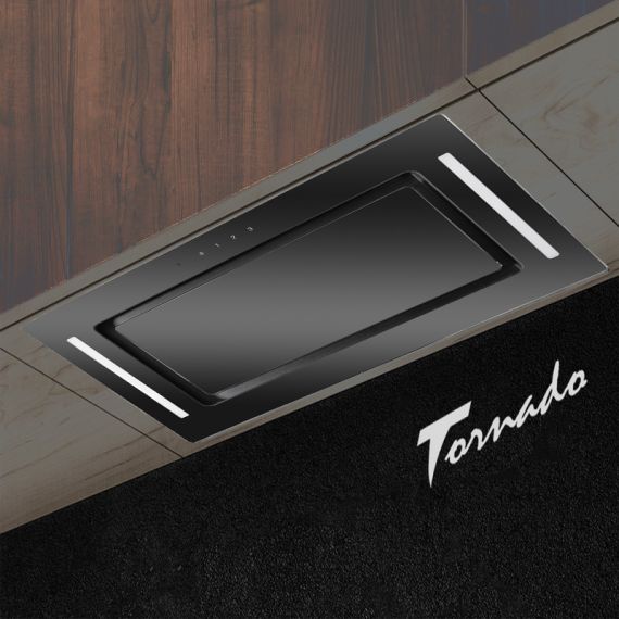ВЫТЯЖКА TORNADO MODUL SENSOR 1200(70) FG BL LED, BLACK