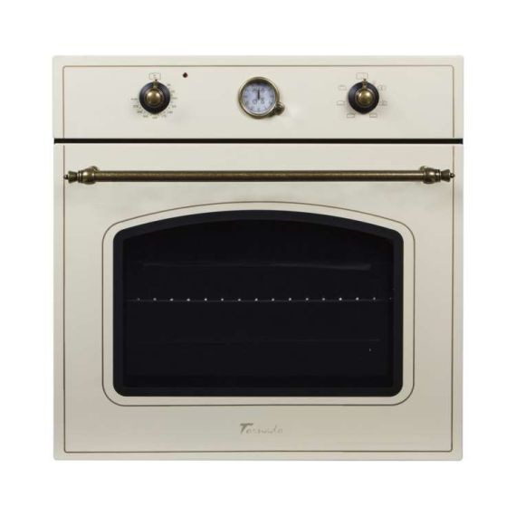 ДУХОВКА ЭЛЕКТРИЧЕСКАЯ TORNADO TRC-6MRU CLOCK 900 IV (BEIGE)