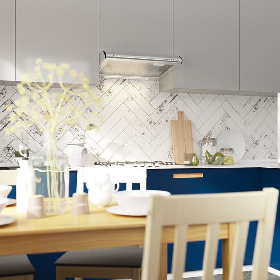 ВЫТЯЖКА КОЗЫРЬКОВАЯ TORNADO BONA 10 (60) IX LED INOX (380 М?/Ч)