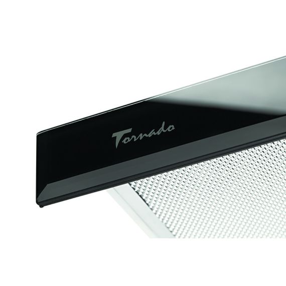 ВЫТЯЖКА ТЕЛЕСКОПИЧЕСКАЯ TORNADO SONDO H 700(60) FG BL BLACK/GLASS (700 М?/Ч)