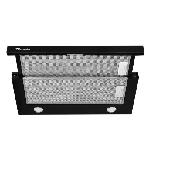 ВЫТЯЖКА ПОЛНОВСТРАИВАЕМАЯ TORNADO SOLANO 860(60) BL LED BLACK (860 М?/Ч)